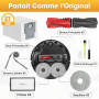 Saros 10R / Saros 20 Set/Qrevo Edge 2 / Qrevo EdgeT / 20X Kit Accessoires Pièces Rechang pour Roborock Curv Qrevo 2 Pro Entretie