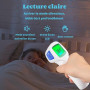 Thermomètre Frontal Adulte et Bébé, Berrcom Thermomètre Médical Infrarouge sans Contac avec Lecture Instantanée, Alarme de Fièvr