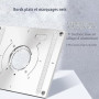 Plaque d'insertion pour défonceuse, plaque d'insertion de table de défonceuse en aluminium avec fonction de levage, plaque d'ins