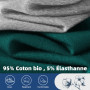 Fullluwaa Boxer Homme Coton Lot de 10, Doux Ceinture Élastique | Calecon Homme Coton, Confortable et Transpirable, Coton doux, A