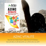 Azinc Vitalité - Réduit la fatigue due au surmenage, soutient les performances intellectuelles, dès 15 ans - 120 gélules (Lot de
