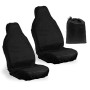 TSHAOUN 2 x Housse Siege Voiture Avant Protection，Nylon Couverture siège conducteur Voiture Universelle étanche, Couvre Siege Au