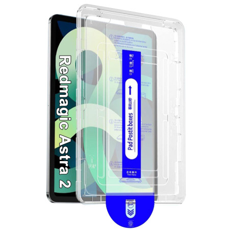 zZjoOoj Film de protection d'écran pour RedMagic Astra 2 en verre blindé, élimination de la poussière, ultra transparent, dureté