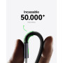 INIU 100W Cable USB C vers USB C, [1m+1m] PD 3.0 Câble Type C Charge Rapide | Nylon Tressé, Charge Rapide pour MacBook Neo, iPho