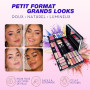 ZMILE Cosmetics Palette de Maquillage 'Classic' Cosmétiques véganes | 24 fards à paupières, 9 brillants à lèvres en crème, blush
