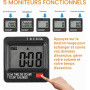 Pédales Statiques d'Exercice, Mini Vélo Statique, Pédaleur Statique, Appareil d'Exercice à Domicile, Pédales pour Personnes Âgée