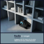 PORTENTUM Mini Velo elliptique Electrique Automatique et Manuel – 5 ou 12 Vitesses, avec ou sans Bandes de résistance – Pédalier