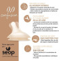 Suavinex, Lot de 2 Tetines pour Biberon Anti Colique Zero Zero. Débit Lent (S), Débit Lent, Laisse Passer Peu de Liquide, Idéal