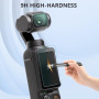 FPVtosky 2×Protection d'objectif 2×protection d'écran LCD pour DJI Osmo Pocket 4/3, Pocket 3 OP3 Accessoires en verre trempé, du
