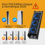 KIWIHOME Ventilateur pour PS5, Silencieux, Vitesse Automatique, USB 3.0 | Convient aux PS5 Disc/Digital sans Lignes de Division 