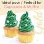 ScrapCooking - Lot de 48 Caissettes Dorées pour Cupcakes & Muffins - Décorations Étuis Tasses en Papier pour Pâtisseries - Caiss