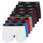FM London Lot de 4/8 Boxers Homme Taille Élastique, Caleçons Homme Ajustés