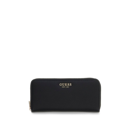 Guess Femme Portefeuille Zip Around Melody Slg Large Zip Around Noir
