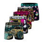 FREEGUN Pack Surprise Boxer Enfant Liberté de Mouvement, Modèle Aléatoire, Doux, Léger et Résistant (Lot de 5)