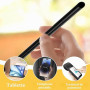 CULEO Stylets pour téléphones portables,Stylet pour écran tactile, 4 stylets pour tablette, stylet pour écran tactile, courammen