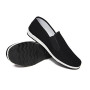 AioTio Chaussures Traditionnelles Chinoises Traditionnelles de Beijing Kung Fu Chaussures Tai Chi Semelle en Caoutchouc Unisexe