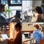PC Portable 15,6", Core jusqu'à 3,4 GHz, 8Go RAM 256Go SSD | Ordinateur Portable,Écran FHD 1920x1080, Win 11 Laptop, BT 5.0, USB