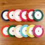 12 Rubans Satin 10 mm, Rubans Colorés pour Emballage Cadeau, Décorations Mariage, Bouquets, Noeuds et Projets DIY - Polyester de