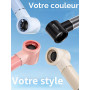 Ventilateur à Main Portable, Mini Ventilateur Puissant 6 Vitesses, Batterie 5000mAh (jusqu'à 15h d'autonomie), Turbo Ventilateur