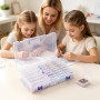 Lot de 33 boîtes de rangement pour peinture diamant avec couvercle, petites | Boîtes d'accessoires de peinture diamant, petite b