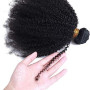 Tissage Naturel Cheveux Humain Afro Kinky Curly Human Hair 16 18 20 Pouces | Tissage Bouclé Naturel 4B 4C Meche Bresilienne Vier