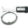 Felgenfactory - 4 Anneaux de centrage 70,1 x 66,6 mm - Gris - Compatible avec voitures particulières