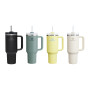 STANLEY 1913 Quencher H2.0 FlowState Trinkbecher 1.18L - Pomelo | H2.0 FlowState - Froid Pendant 11 Heures - Glacé Pendant 48 He