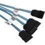 YIWENTEC H0101 Câble SATA Haute Vitesse 6 Gbps pour Serveur 1m