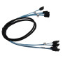 YIWENTEC H0101 Câble SATA Haute Vitesse 6 Gbps pour Serveur 1m