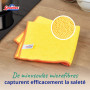Spontex Microfibre Collection | Chiffons de Nettoyage Multi-Usages, Lavables à 40 °C, Cuisine et Salle de Bain | 30 x 30 cm, Lot