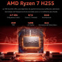 16" Ordinateur Portables Gaming, AMD Ryzen 7 H255, 24Go DDR5 512Go NVMe SSD | ACEMAGIC PC Portable Gamer jusqu'à 4.9GHz,8C/12T,C