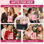 Coffret Maquillage Femme, Kit Maquillage Professionnel Complet, Kit de Cadeau Tout-en-un avec Ombres à Paupières Fond de Teint C