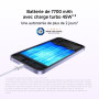 REDMI Note 17, Smartphone 4+128 Go, Violet, Batterie 7700 mAh | Appareil photo 50 MP, charge 45 W, écran GOLED FHD+ 6,99″, Xiaom
