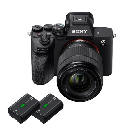Sony Alpha 7 IV Plein Format avec Objectif 28-70 mm II | 33 MP, AF en temps réel, 10 i/s, vidéo 4K 60p, écran tactile, fonctions
