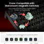 AKKO TAC75 HE Clavier Gaming 75% Rapid Trigger Switch Magnétique Filaire | Touches PBT Noires, Switch Magnétique Hall Effect, Ta
