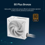 ASUS Prime 750 W Bronze White Edition (certifié 80 Plus Bronze, Alimentation ATX Non modulaire, câble gainé gravé, Double roulem