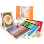 Woomer 90 Crayons de couleur à l’huile Mine douce 3,8 mm texture crémeuse | Résistance à la lumière, forte pigmentation, mélange