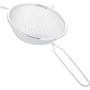 Chef Aid Passoire 18 cm en Acier Inoxydable Tamis Fin avec Poignée Pour Égoutter Pâtes Riz Laver Fruits et Légumes Passoire Cuis