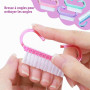 24 Pièces Brosse à Ongles, Brosse de Nettoyage à la Main | pour Récurer Les Ongle Brosses à Ongles, Outil de Nettoyage pour Nail