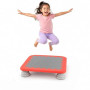 GOPLUS Trampoline Exterieur Enfant 65x65x13CM, Filles Garçons 3+Ans | Trampoline Interieur Enfant avec Pieds Amovible, Surface A