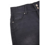 ONLY ONLCARMEN Lot de 2 shorts en jean stretch pour femme - Coupe skinny - Taille moyenne - Basique - Bleu - Noir - Tailles S, M
