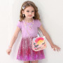 Hifot Licorne Sac a Main Bijoux Enfants Fille, Unicorn Collier Bracelet Boucle d'oreille Bagues kit Bijoux pour Cadeau Anniversa
