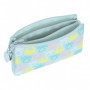 Trousse Fourre-Tout Triple Benetton Fantasy Bleu ciel (22 x 12 x 3 cm) 21,99 €