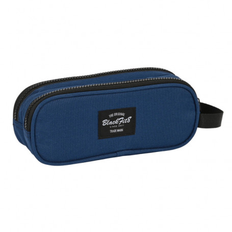 Trousse Fourre-Tout Double BlackFit8 Urban Noir Blue marine (21 x 8 x 6 cm) 19,99 €