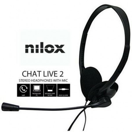 Casques avec Microphone Nilox Control Vol 27,99 €