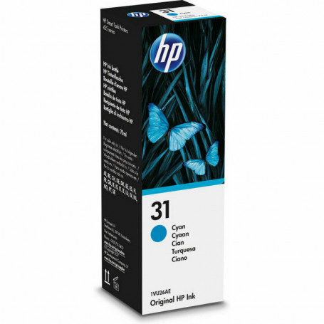 Encre pour Recharger des Cartouches HP 31 Cyan 25,99 €