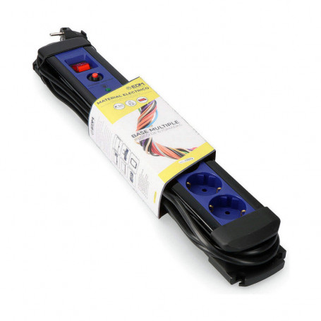 Multiprise 6 Prises avec Interrupteur EDM (3 m) 44,99 €