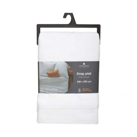 Drap Atmosphera Blanc (240 x 290 cm) 46,99 €