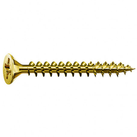 Boîte à vis SPAX Yellox Bois Tête plate 125 Pièces (4 x 40 mm) 19,99 €