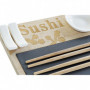 Set de sushi DKD Home Decor Bambou Ardoise (9 pcs) (28,5 x 18,5 x 2,6 cm) 26,99 €